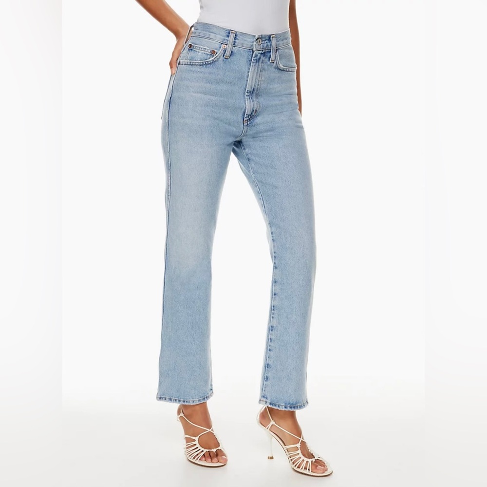 Agolde pinch waist kick flare jeans